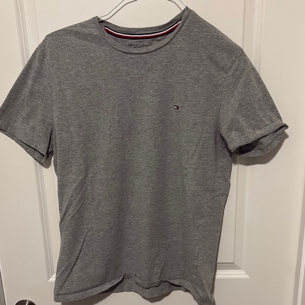 Tommy Hilfiger Gray Short Sleeve Tee